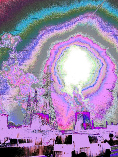 Urban View. Glitch Artist Dmitriy Fayvilovich