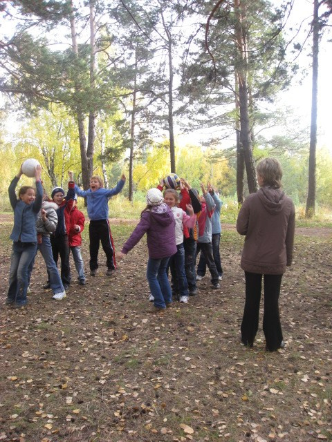 3 класс выезд в лес 21.09.2009. Семейный, Свадебный фотограф СПБ Питер— Романова Екатерина