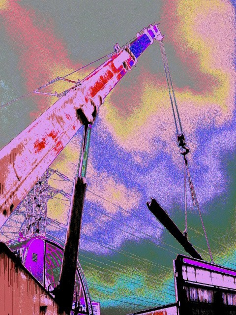 Urban View. Glitch Artist Dmitriy Fayvilovich