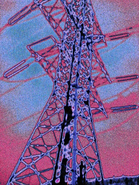 Urban View. Glitch Artist Dmitriy Fayvilovich