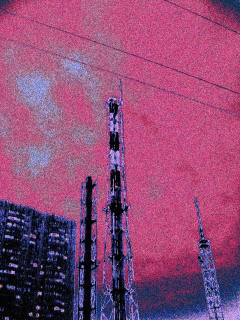 Urban View. Glitch Artist Dmitriy Fayvilovich