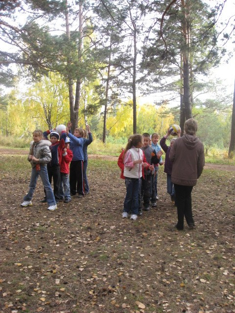 3 класс выезд в лес 21.09.2009. Семейный, Свадебный фотограф СПБ Питер— Романова Екатерина