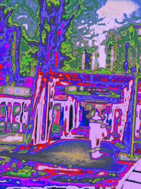 Urban View. Glitch Artist Dmitriy Fayvilovich