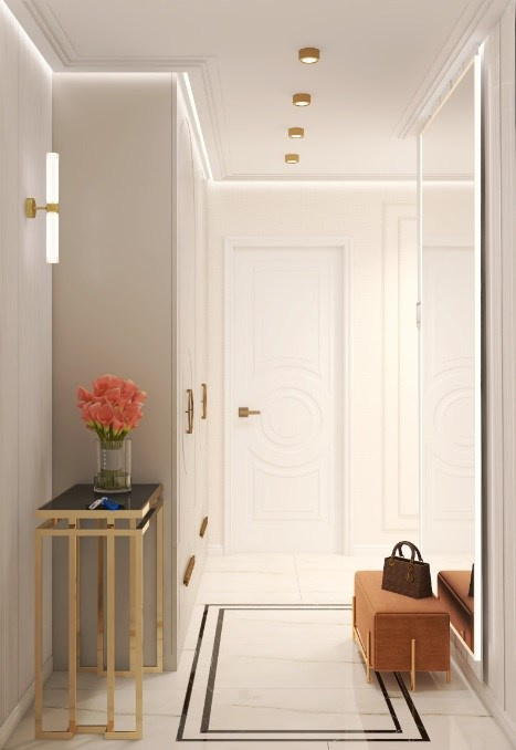 ЖК Grando. Площадь 71 кв. м. Дизайнер интерьера в Новосибирске_Елена Сергеева