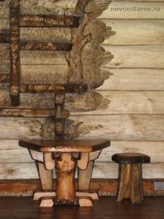 Мебель. Новое Старое — русское деревянное зодчество