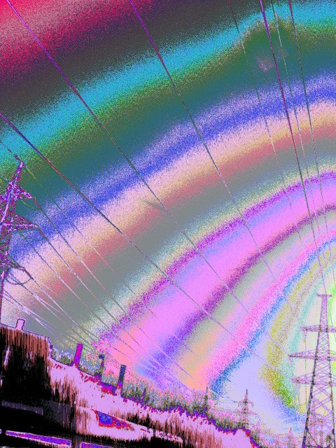 Urban View. Glitch Artist Dmitriy Fayvilovich