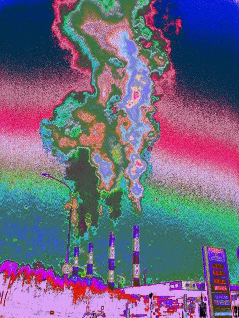 Urban View. Glitch Artist Dmitriy Fayvilovich