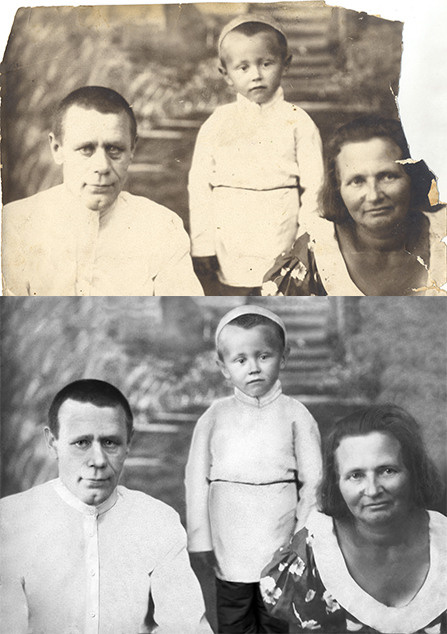 Реставрация фотографий. ФотоЦентр «ФотоФокус» на Авиамоторной