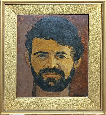 «Голова мужчины» 1982 год. Художник Величко Вадим Семёнович