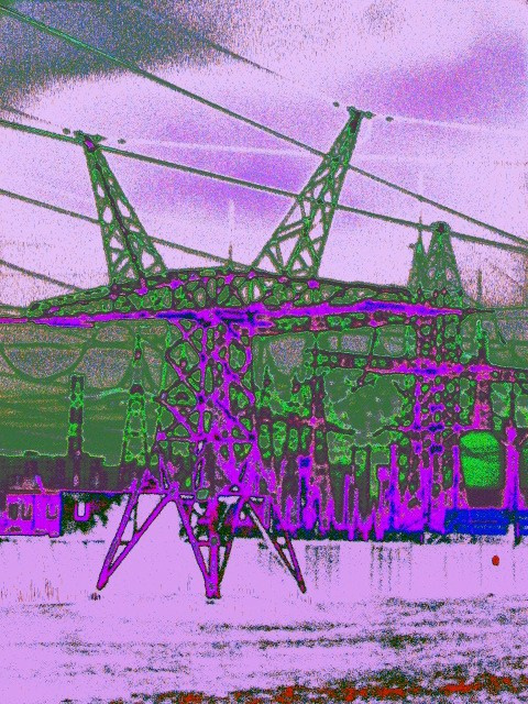 Urban View. Glitch Artist Dmitriy Fayvilovich