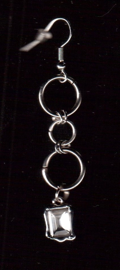 Сережки из кольчуги. Украшения из кольчуги в Москве Соня Спросонья