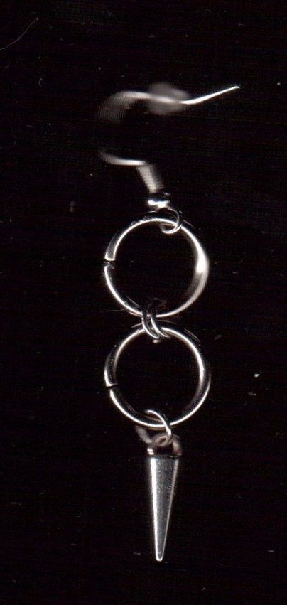 Сережки из кольчуги. Украшения из кольчуги в Москве Соня Спросонья