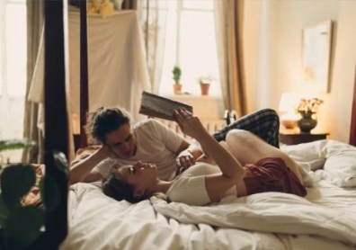 План съемки Love story в зале nowness