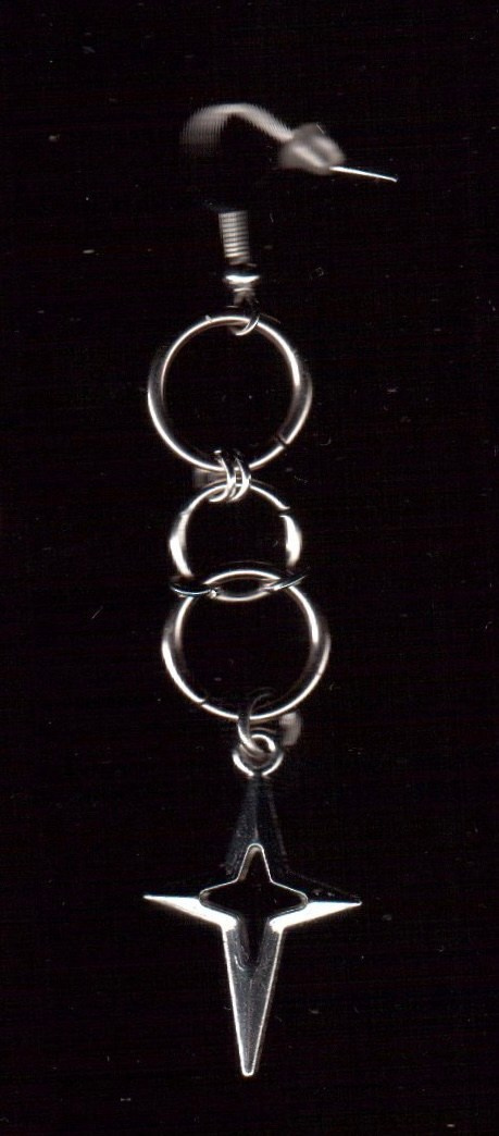 Сережки из кольчуги. Украшения из кольчуги в Москве Соня Спросонья