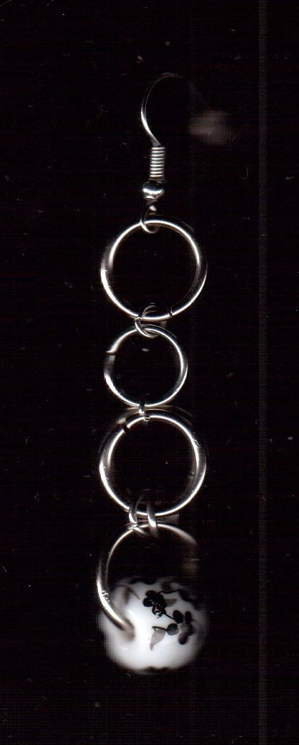 Сережки из кольчуги. Украшения из кольчуги в Москве Соня Спросонья