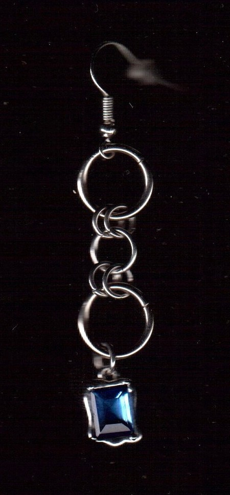 Сережки из кольчуги. Украшения из кольчуги в Москве Соня Спросонья