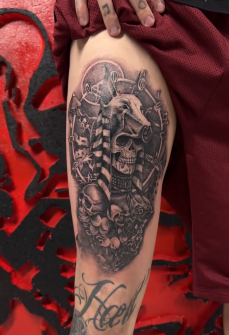 Ноги. Тату-мастер в Краснодаре — Рашид