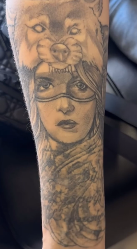 Перекрытие. Тату-мастер в Краснодаре — Рашид