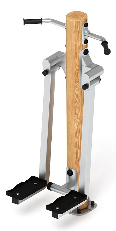 Тренажер хипс (лиственница) СТ 015-Л.И2 Габариты (ШхДхВ): 610х800х1600 Зона безопасности, мм: 2000х2000 Оборудование предназначено для подростков в возрасте от 14 лет и взрослых, весом не более 100 кг.