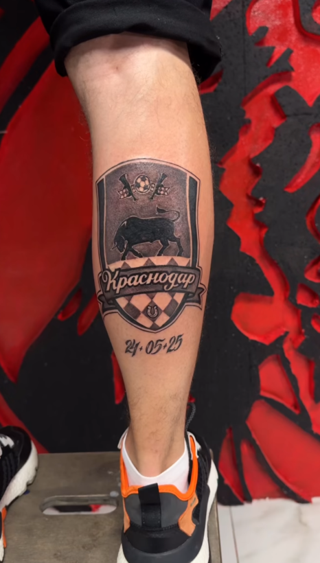 Ноги. Тату-мастер в Краснодаре — Рашид