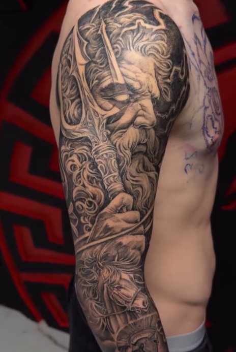 Плечи. Тату-мастер в Краснодаре — Рашид