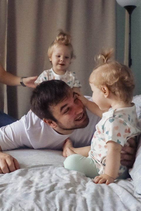 Happy family of a little girl. Семейный, детский, свадебный фотограф в Москве, Люберцах