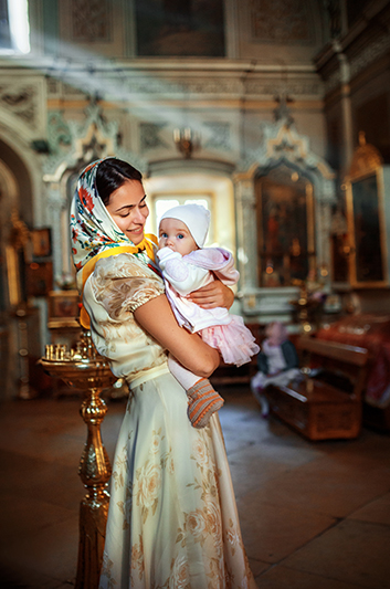 Фотосъемка Крещения. Семейный и детский фотограф в Москве