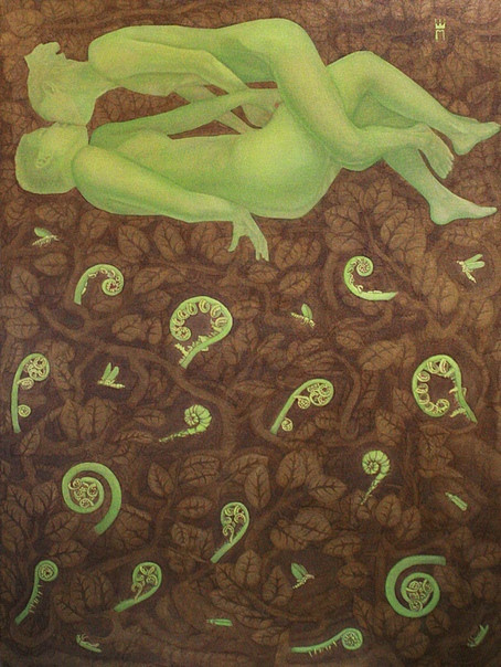 Поцелуй 87х117 Х.М 2020г.