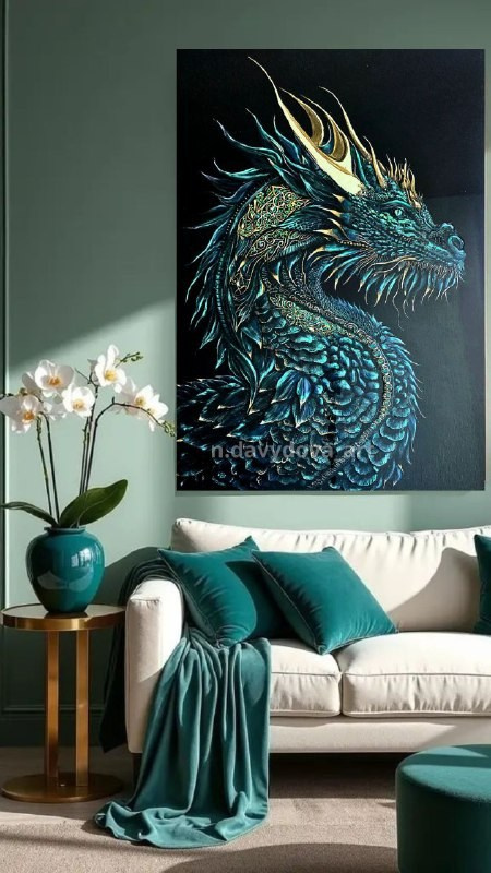 Черный дракон. Художник