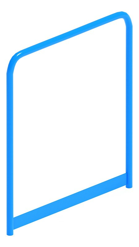 Скребок для обуви с поручнем - МФ 63.01.01 Габариты (ШхДхВ): 660x30x800 мм Зона безопасности, мм: 1660х1030