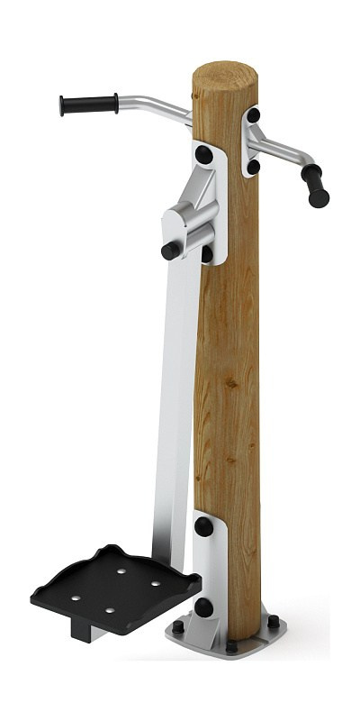 Маятник (лиственница орех) СТ 004-Л.И2.02 Габариты (ШхДхВ): 680х800х1500 Зона безопасности, мм: 2000х2000 Оборудование предназначено для подростков в возрасте от 14 лет и взрослых, весом не более 100 кг.