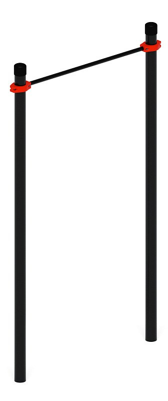 Воркаут 108 красный ВТ 12.01-01 Габариты (ШхДхВ): 1520х140х2600 Зона безопасности, мм: 4520х3140 Возрастные ограничения от 14 лет, весом не более 100 кг