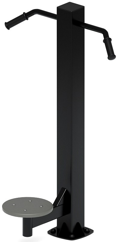 Твистер - Уличный тренажер - СТ 013-11.И1 Габариты (ШхДхВ): 850х650х1400 Зона безопасности, мм: 2000х2000 Оборудование предназначено для подростков в возрасте от 14 лет и взрослых, весом не более 100 кг.