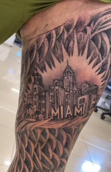 Ноги. Тату-мастер в Краснодаре — Рашид