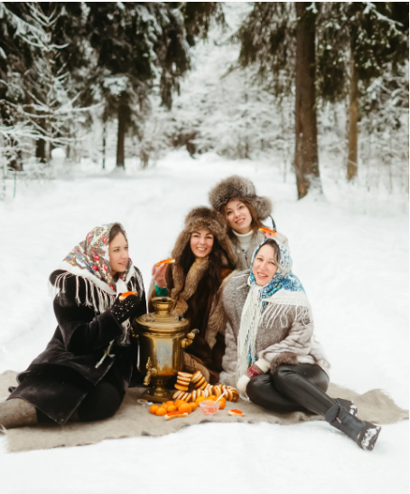 Фотосессия в зимнем лесу. Семейный фотограф в Москве и Подмосковье Стася Рапницкая