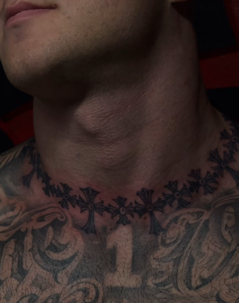 Шея. Тату-мастер в Краснодаре — Рашид