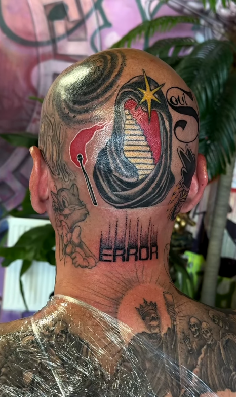 Голова. Тату-мастер в Краснодаре — Рашид
