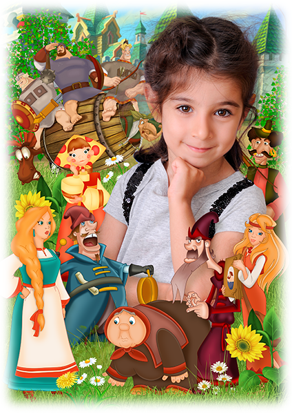 Шаблон 621 для детского сада «Три богатыря». Medlori fotobook Выпускные альбомы в Липецке Лариса Медведева