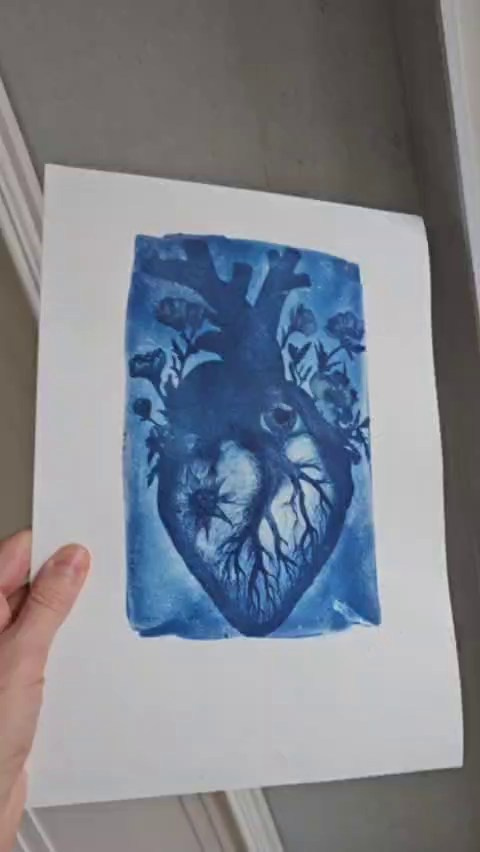 ЦИАНОТИПИЯ. СОВРЕМЕННЫЙ ХУДОЖНИК ОЛЬГА АНДРИЯШ