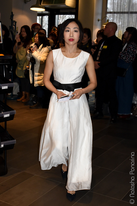 Before closing banquet WCH 2017 Helsinki. Russian figure skating photographer from Saint-Petersburg