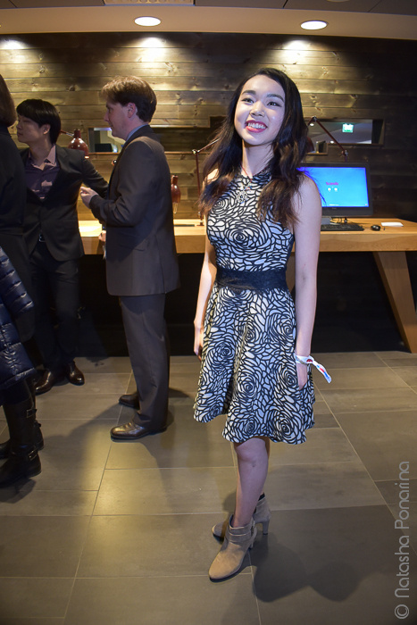 Before closing banquet WCH 2017 Helsinki. Russian figure skating photographer from Saint-Petersburg