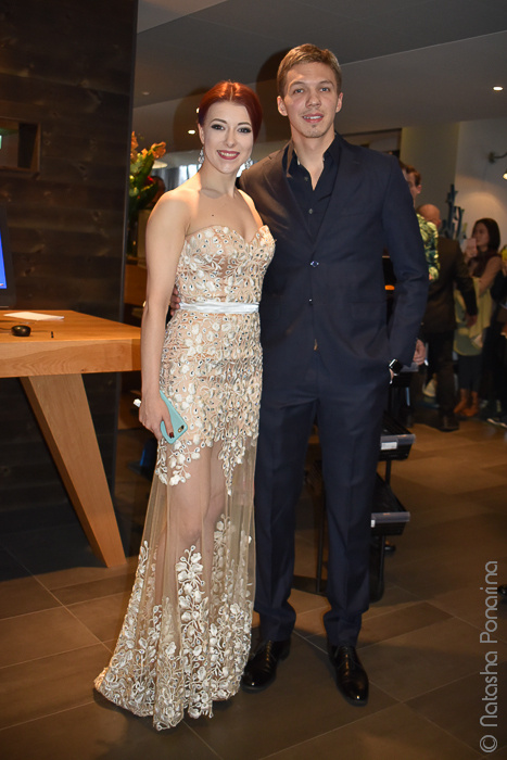 Before closing banquet WCH 2017 Helsinki. Russian figure skating photographer from Saint-Petersburg