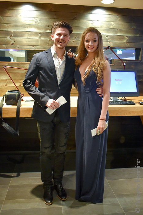 Before closing banquet WCH 2017 Helsinki. Russian figure skating photographer from Saint-Petersburg