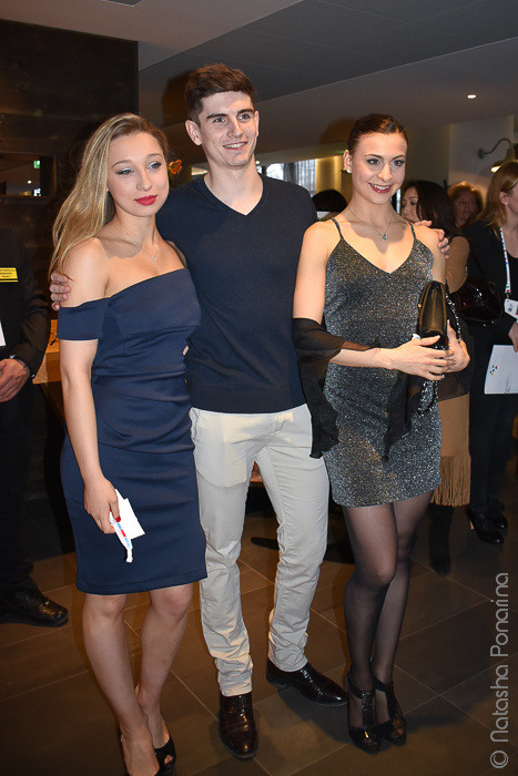 Before closing banquet WCH 2017 Helsinki. Russian figure skating photographer from Saint-Petersburg