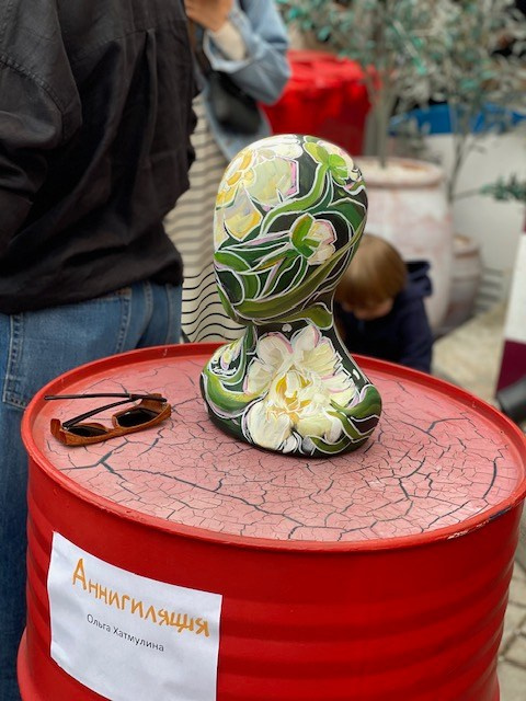 Музей андегаунда. Artist Anna Snegina Художница Анна Снегина