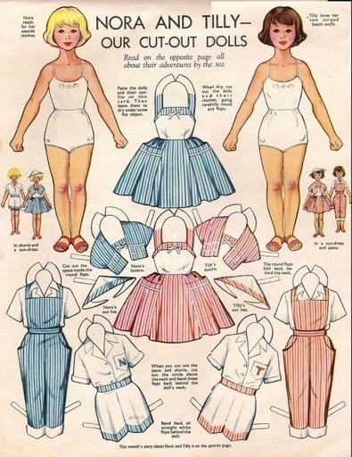 Бумажные куклы. Школа для девочек во Владивостоке — Само Совершенство