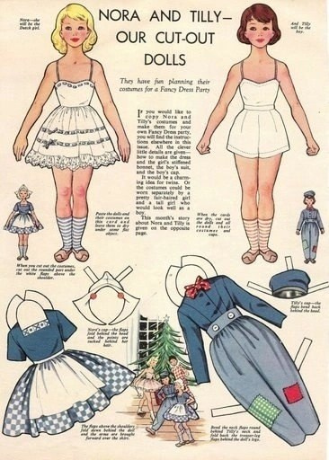 Бумажные куклы. Школа для девочек во Владивостоке — Само Совершенство