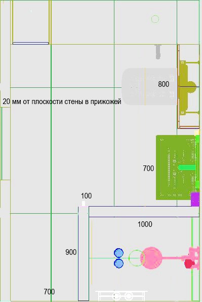 Санузел Veren Nort. Визуализатор Векшина Елена