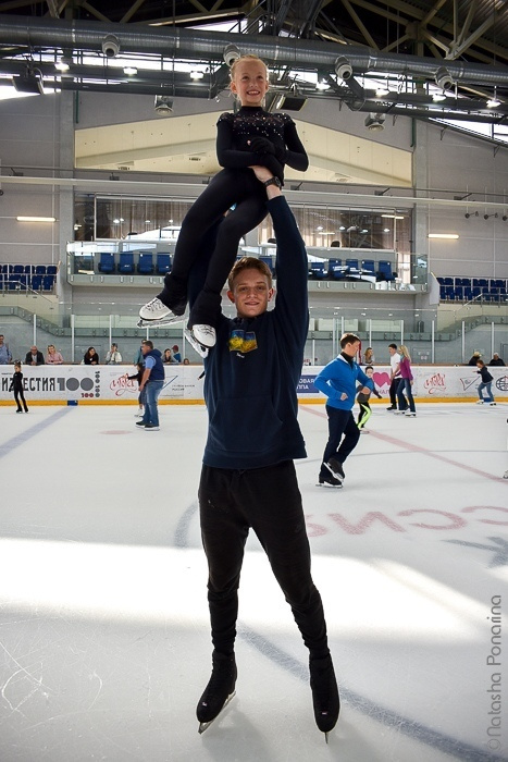 Igora 2018. Russian figure skating photographer from Saint-Petersburg