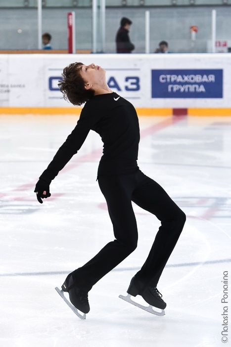 Igora 2018. Russian figure skating photographer from Saint-Petersburg